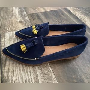Blue Suede Shoes size 9 Sperry